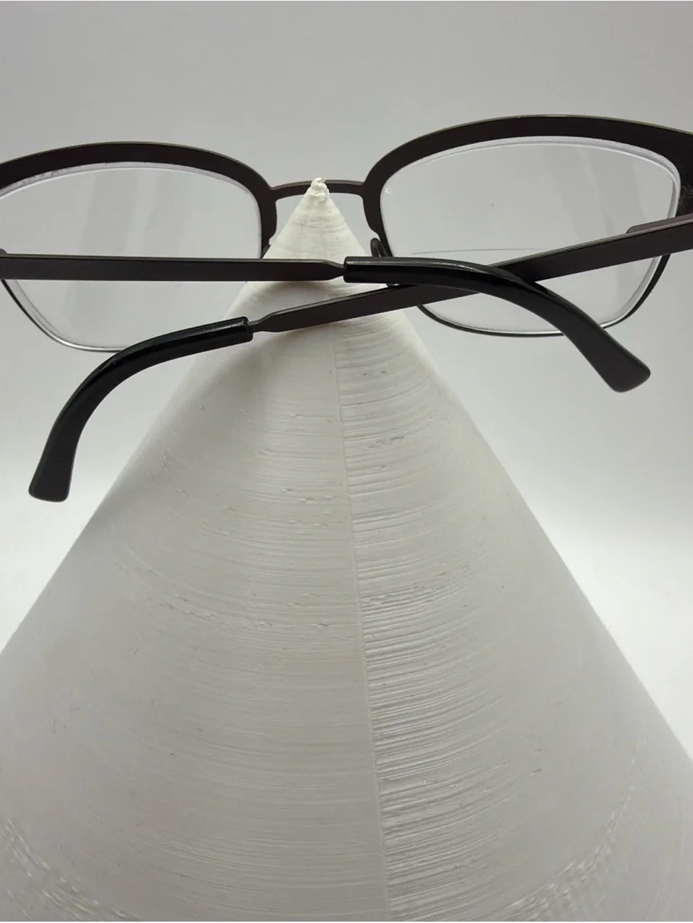 KLIIK 673 M203 45[]18 135 Gray Square Eyeglasses Frame Only Denmark With Case